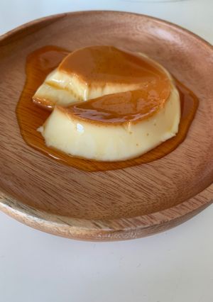 Hình của món Caramen trứng gà.