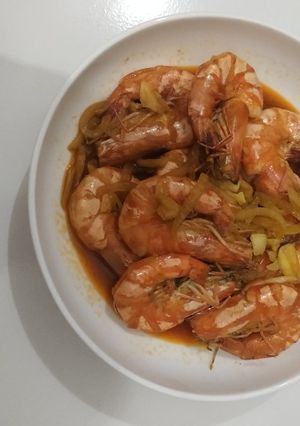 Foto resep Udang Goreng Mentega Ala Ibun -51-