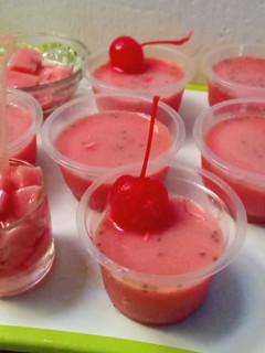 Foto resep Puding Susu kulit buah naga