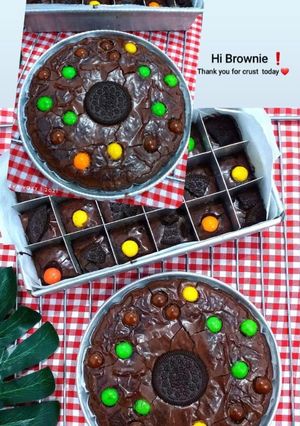 Foto resep Shiny Crust Brownie