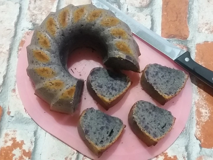 Cara Mudah Membikin Resep 651. Bolu ubi ungu yang Uenak Anti Ribet, Bikin Ngiler