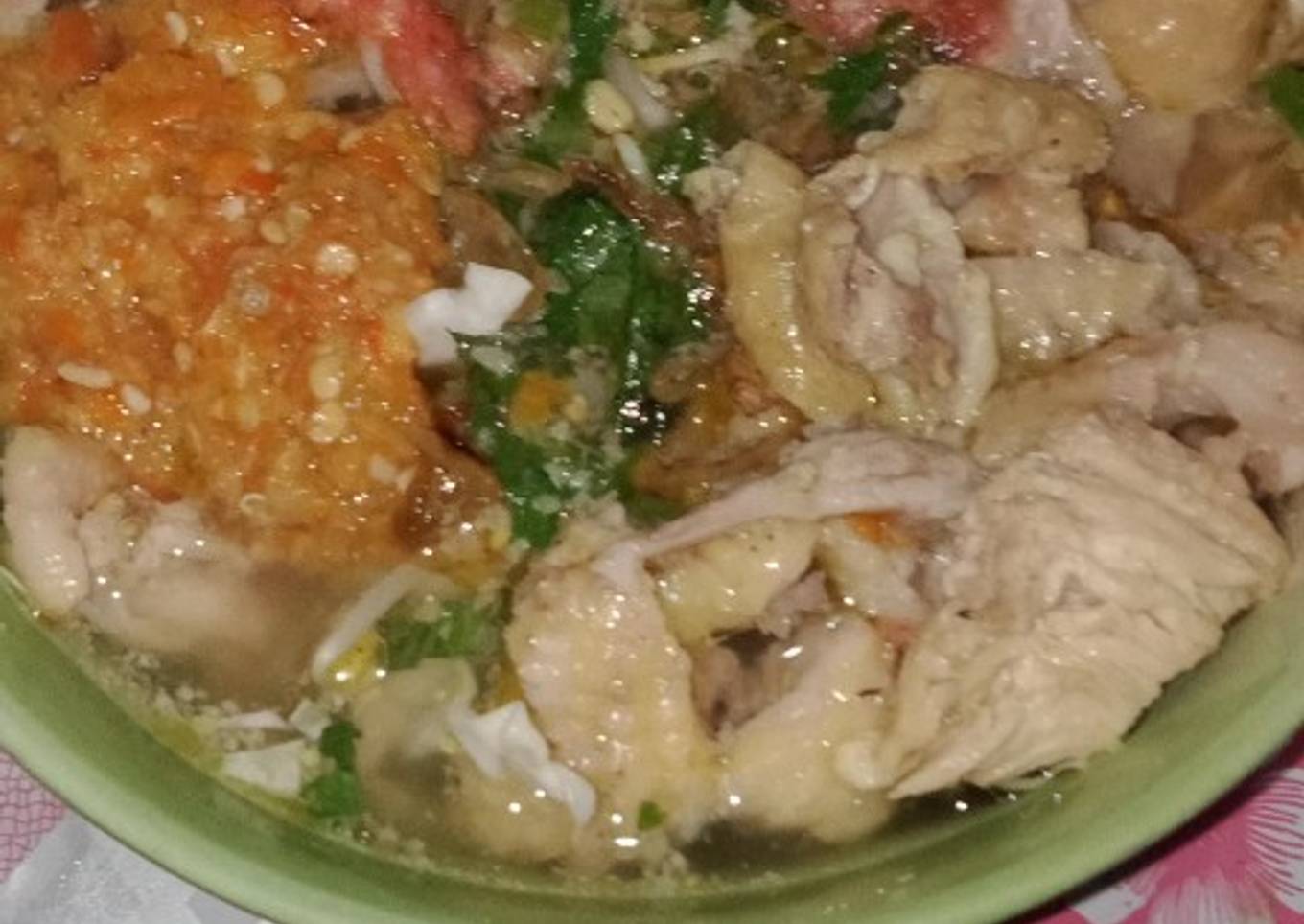 Soto ayam ala syukasyuka