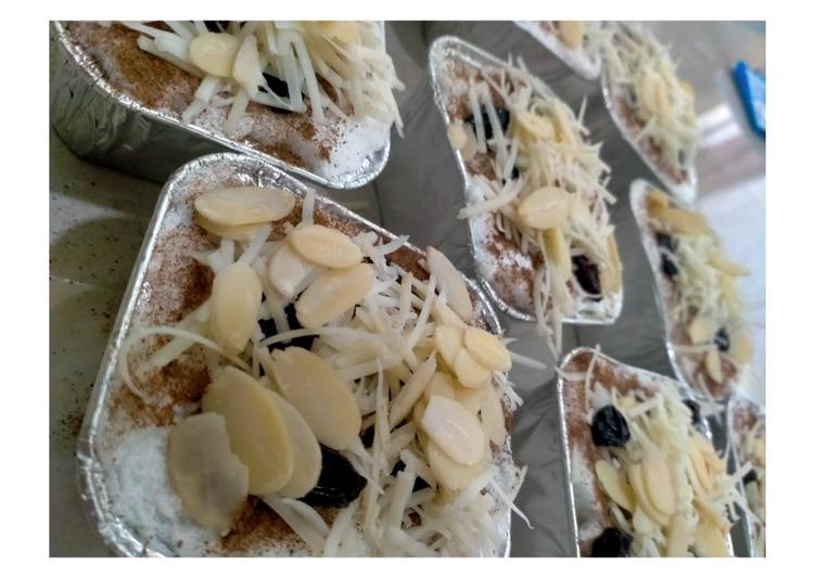 Bahan-bahan Klapertart ala mamani yang nikmat Untuk Jualan