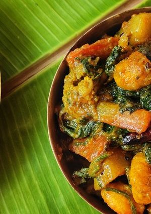 পালং শাক বেসারা (palong shak besara recipe in Bengali) রেসিপির প্রধান ছবি