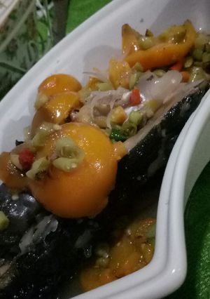 Foto resep Ikan patin bakar terong asam