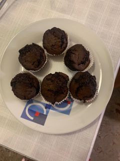 Φωτογραφία της συνταγής Cupcakes σοκολάτας στην air fryer