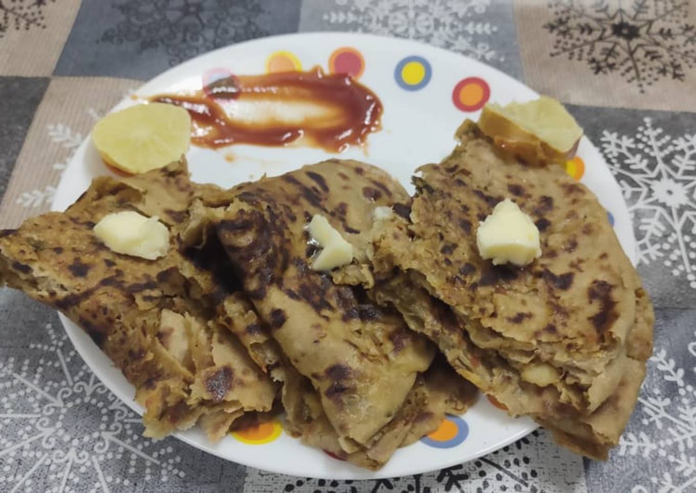 Mix Vegetable Paratha