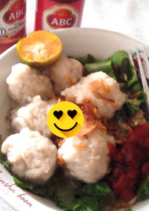 Foto resep Bakso AyamSapi Sehat 🍃🌺