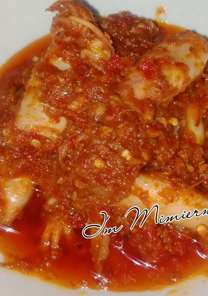 Foto resep Sambal cumi asin