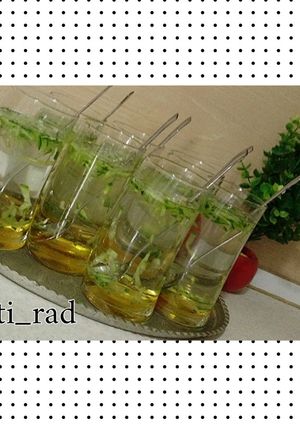 عکسی از دستور 🍹شربت خیار سکنجبین