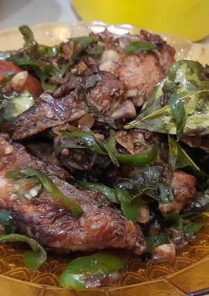 Foto resep Ayam goreng cabe ijo