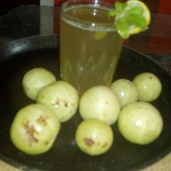 A picture of Amla sharbat.