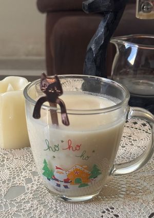 Una foto de Atole de limón