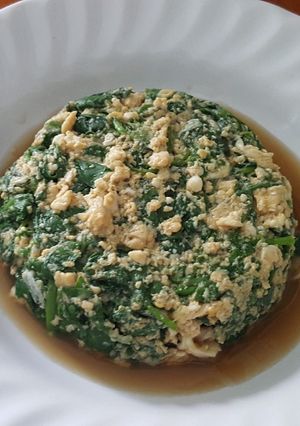 รูปของ ตำลึงผัดไข่แบบง่ายๆด้วยไมโครเวฟ