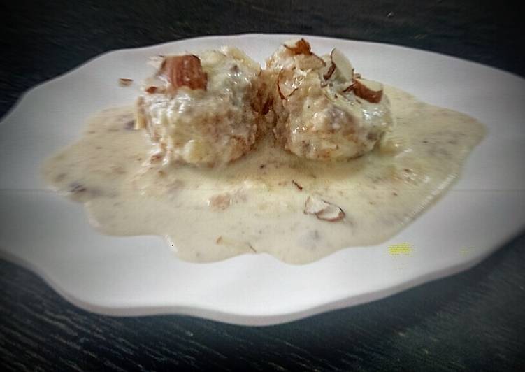 Bread and Paneer rasmalai