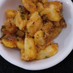 A picture of Jeera aloo.