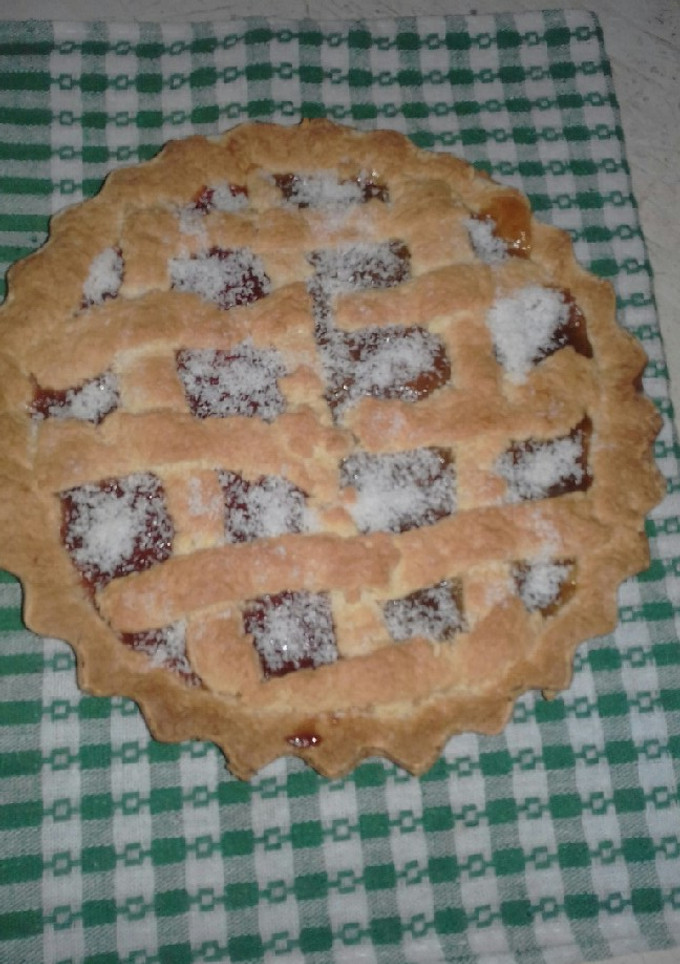 Una foto de Pasta frola de harina leudante quebradiso