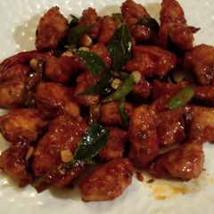 A picture of Chicken 65.