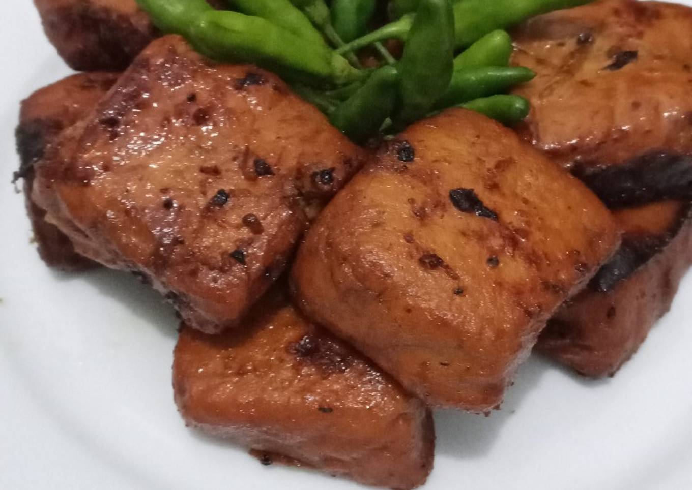 Tahu bacem
