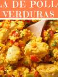Chicken Paella with Vegetables, Easy and Delicious