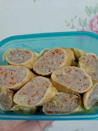 Langkah Mudah untuk Membuat Egg chicken roll Untuk Pemula