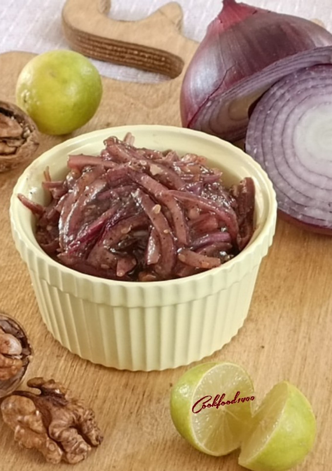 عکسی از دستور پیاز پرورده