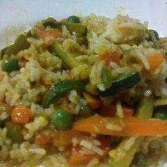 A picture of Mixed vegetable Rice.