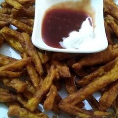 A picture of Crispy masala fries.