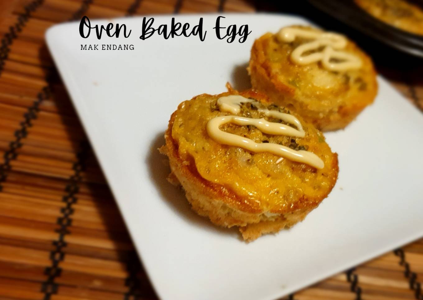 Telur Panggang (Oven Baked Egg)