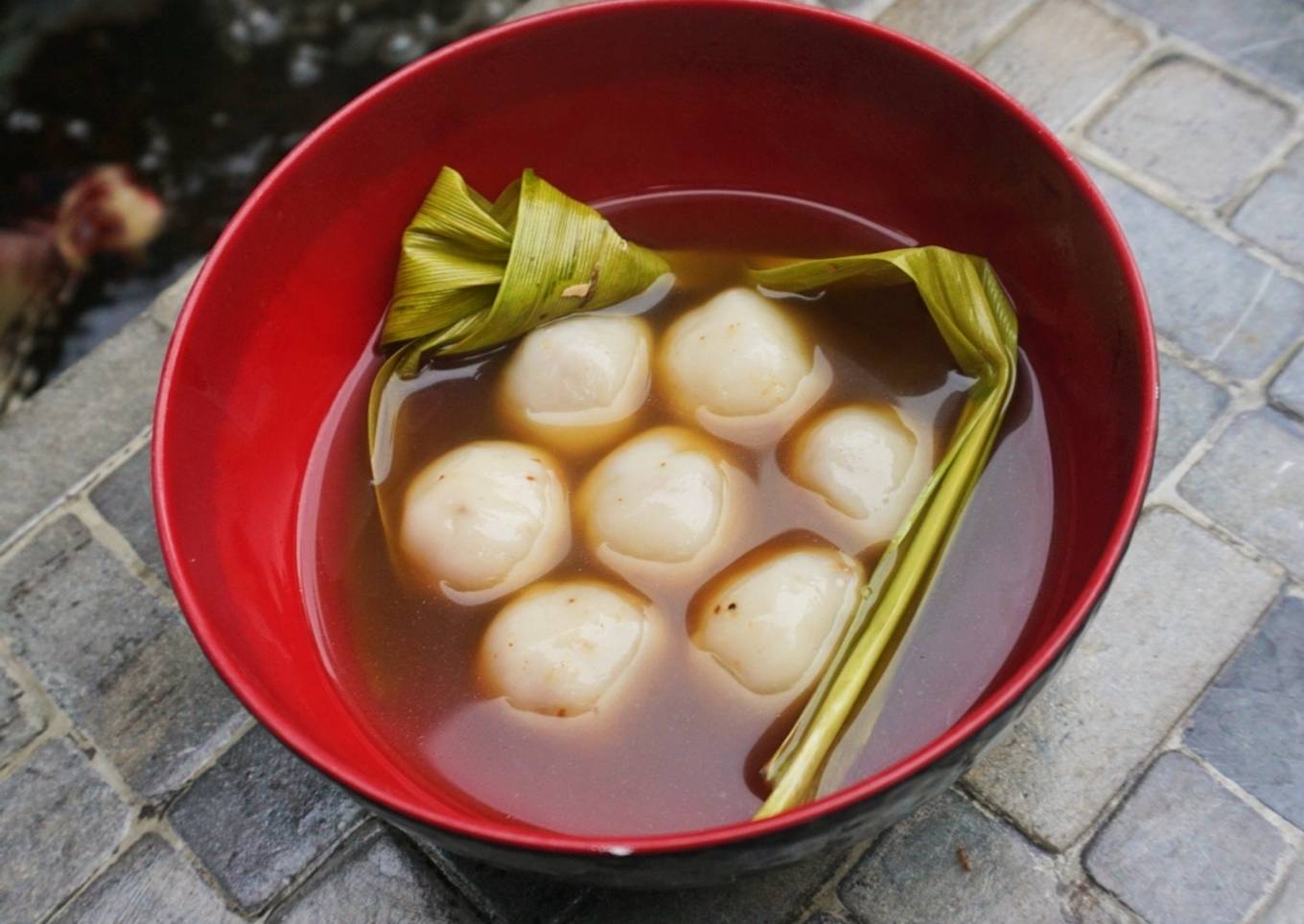 Resep Wedang Ronde Isi Kacang