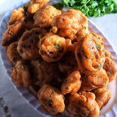 A picture of Bhajia za ndengu #themechallenge.