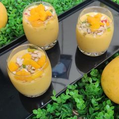A picture of Mango shake.