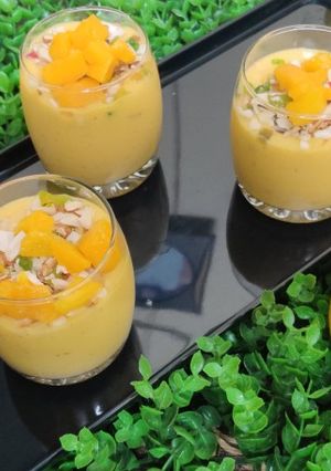 A picture of Mango shake.