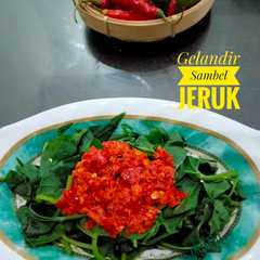 Gelandir Sambel Jeruk-レシピのメイン写真