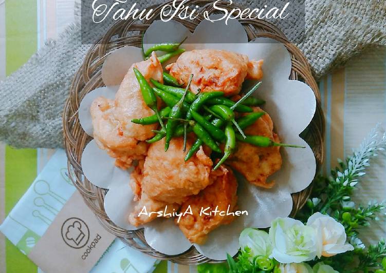 Resep Tahu Isi Special, Lezat Sekali