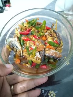 Foto resep Oseng pindang pedas simpel