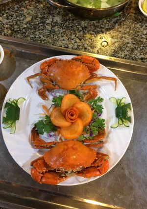 Hình của món Cua luộc bao nhanh luôn.