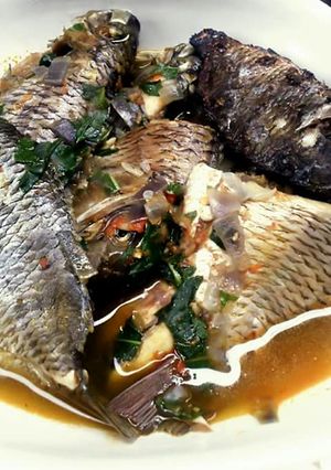 A picture of Fish Peppersoup.