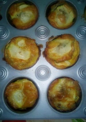 Una foto de Keto: Bocados de zapallo italiano