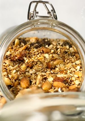 A picture of Homemade Healthy Granola.