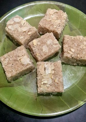 A picture of Coconut Barfi.