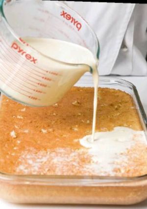 Una foto de Líquido tres leches