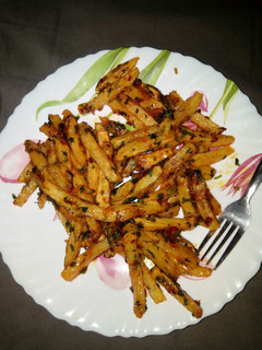 A picture of Chips Masala.