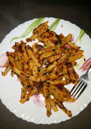 A picture of Chips Masala.