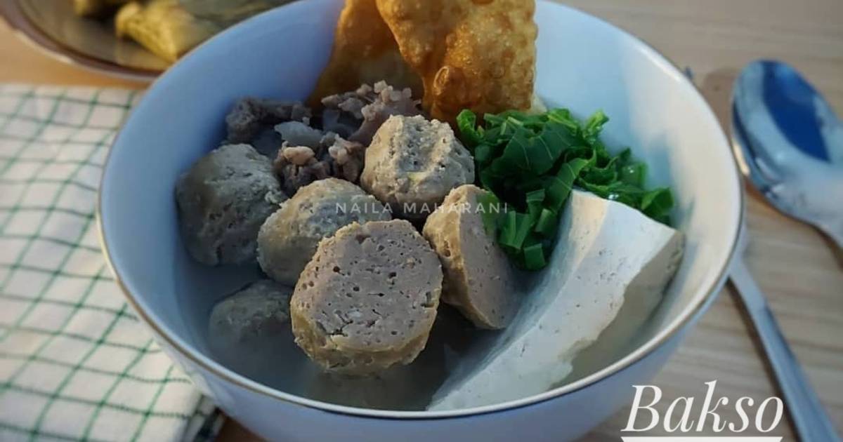 Resep Bakso Sapi Tetelan Khas Malang Oleh Naila Maharani Cookpad