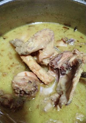 Foto resep Opor Ayam dan tempe bumbu Kuning