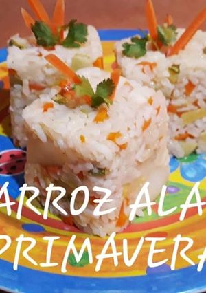 Una foto de Arroz a la primavera