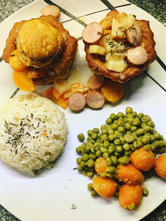Pastetli mit Wienerli / Würstchen Rezepthauptbild