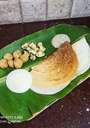 A picture of ફરાળી ઢોસા.
