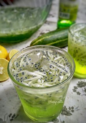 Foto resep Es Timun Serut Jeruk Nipis